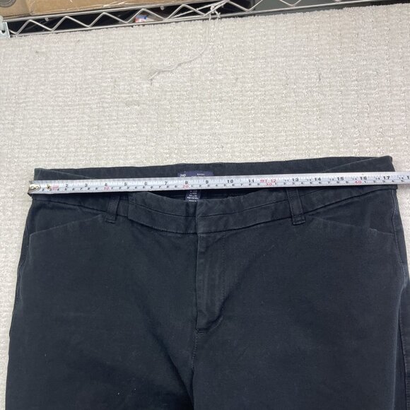 Gap Slim City Pants Women’s Sz 16R Black Stretch Casual Slim Fit Trousers - Picture 6 of 11